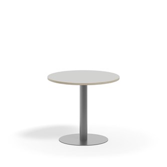 Søylebord Pilastro FSC Ø70 cm HT Sølv