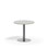 Søylebord Pilastro FSC Ø70 cm HT Sølv