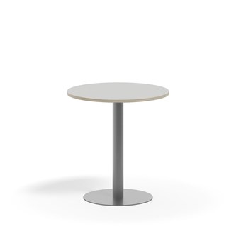 Søylebord Pilastro FSC Ø70 cm HT Sølv