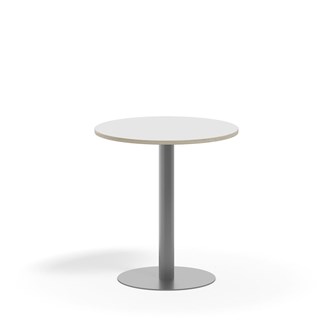 Søylebord Pilastro FSC Ø70 cm HT Sølv