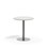 Søylebord Pilastro FSC Ø70 cm HT Sølv