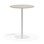 Søylebord Pilastro FSC Ø90 cm HT hvit