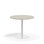 Søylebord Pilastro FSC Ø90 cm HT hvit