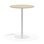 Søylebord Pilastro FSC Ø90 cm HT hvit
