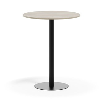 Søylebord Pilastro FSC Ø90 cm HT svart