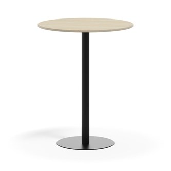 Søylebord Pilastro FSC Ø90 cm HT svart