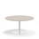 Søylebord Pilastro FSC Ø120 cm HT hvit