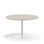 Søylebord Pilastro FSC Ø120 cm HT hvit