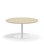 Søylebord Pilastro FSC Ø120 cm HT hvit
