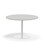 Søylebord Pilastro FSC Ø120 cm HT hvit