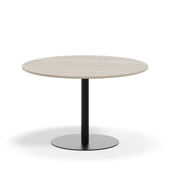 Søylebord Pilastro FSC Ø120 cm akustikklaminat svart