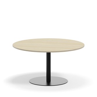 Søylebord Pilastro FSC Ø120 cm akustikklaminat svart
