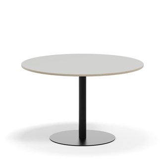 Søylebord Pilastro FSC Ø120 cm akustikklaminat svart
