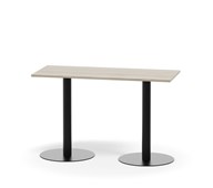 Søylebord Pilastro BX 120x50 cm akustikklaminat svart