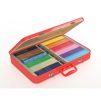 Fargeblyanter Faber Castell trekantet 240 stk