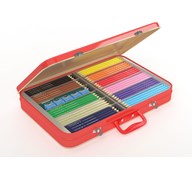 Fargeblyanter Faber Castell trekantet 240 stk