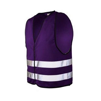 Refleksvest med borrelås, barnestr. S