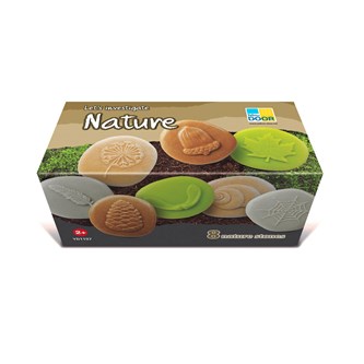 Lekesteiner naturmotiv 8 stk