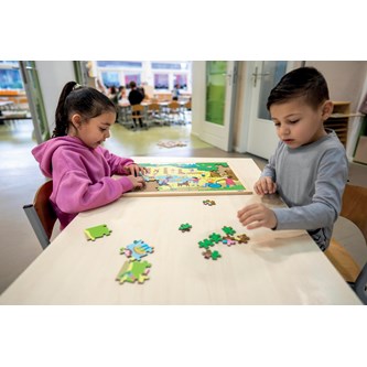 EDUCO rammepuslespill sammen 4 stk