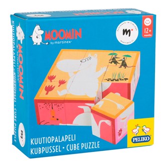 Mummi kubepuslespill 9 brikker