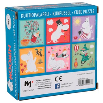Mummi kubepuslespill 9 brikker