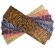 Mønstret papir safari