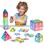 Polydron Kindermag transparent 96 deler
