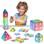 Polydron Kindermag transparent 96 deler