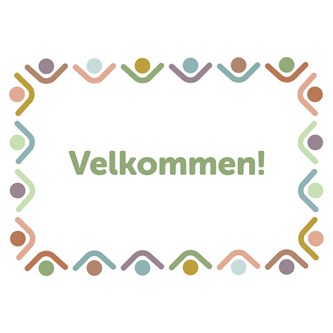 Informasjonsskilt: Velkommen