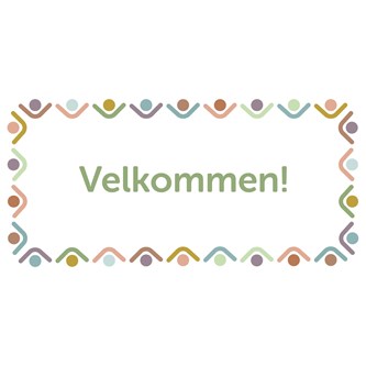 Informasjonsskilt: Velkommen