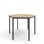 Bord 12:38 FSC HPL sekskant 120x120 cm svart