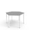 Bord 12:38 FSC akustikklaminat optimal sekskant 120x120 cm hvit