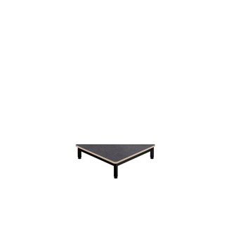 Lekebord 12:38 akustikk linoleum 90x66x66 cm svart