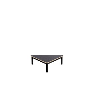 Lekebord 12:38 akustikk linoleum 90x66x66 cm svart