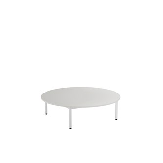 Lekebord 12:38 HPL Ø120 cm hvit