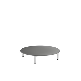 Lekebord 12:38 HPL Ø120 cm hvit