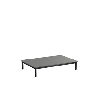 Lekebord 12:38 HPL 120x80 cm svart