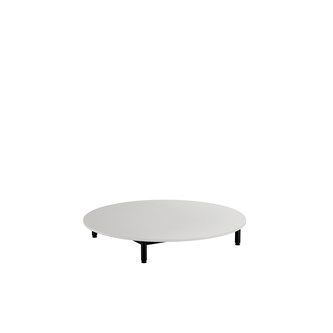 Lekebord 12:38 HPL Ø120 cm svart