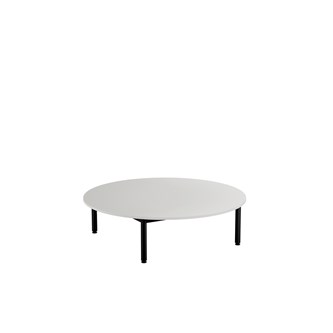 Lekebord 12:38 HPL Ø120 cm svart