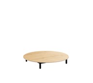 Lekebord 12:38 HPL Ø120 cm svart