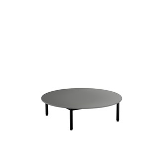 Lekebord 12:38 HPL Ø120 cm svart