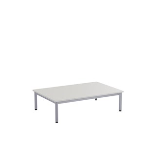 Lekebord 12:38 HPL 120x80 cm sølv