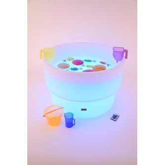 Sensorisk sand- og vannlekebord