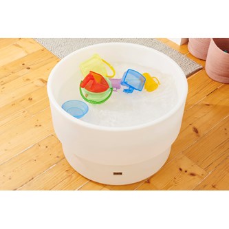 Sensorisk sand- og vannlekebord