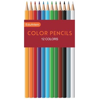 Fargeblyanter EduArtem 12 stk