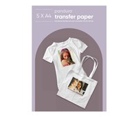 Panduro transferpapir A4 lyst stoff, 5 ark