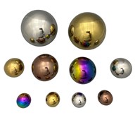 Sensoriske speilkuler 10 stk