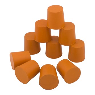 Propper gummi 2-hull nr. 27 10 stk