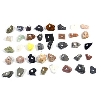 Klassesett steiner og mineraler