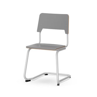 Stol Como FSC C sh45 cm stort sete sølv